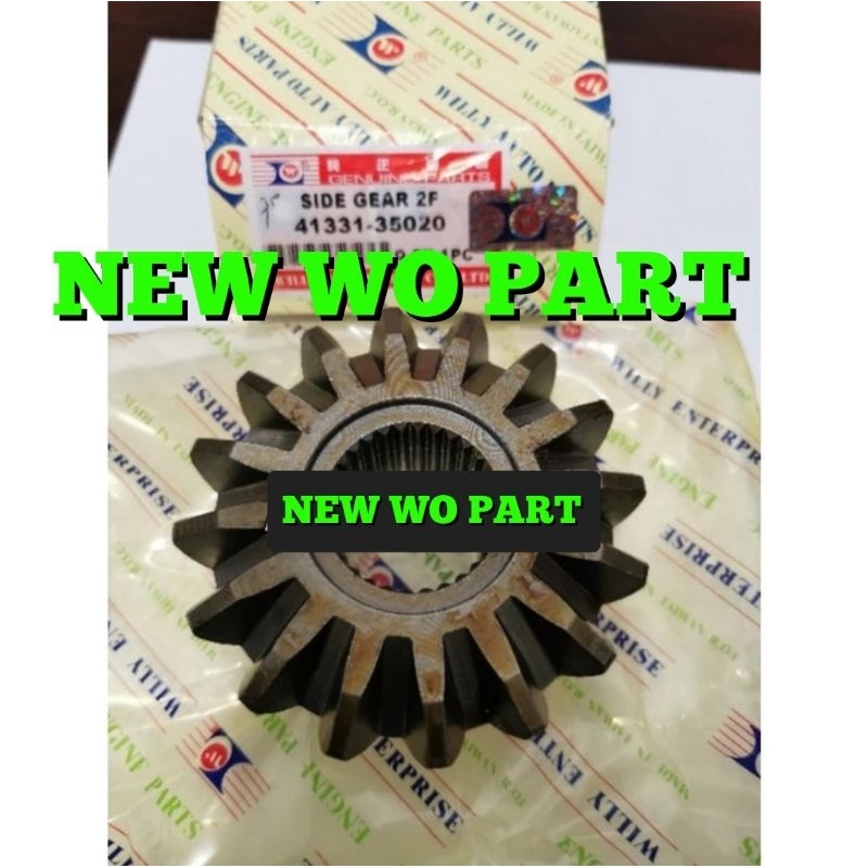 Gigi bolu besar Side gear gardan hardtop hardtof 2f 1f fj40 bj40 land cruiser taiwan