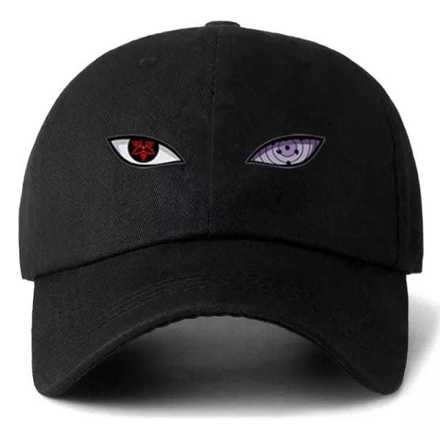 ERA New Store - Topi Basebal Distro Cap EYE Uchiha Sasuke Anime Naruto Terbaru 2024 Hat Pria Wanita