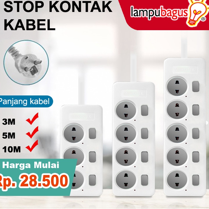 Bonus Stop Kontak Kabel  Saklar On Off  Stop Kontak Kabel Switch On Off