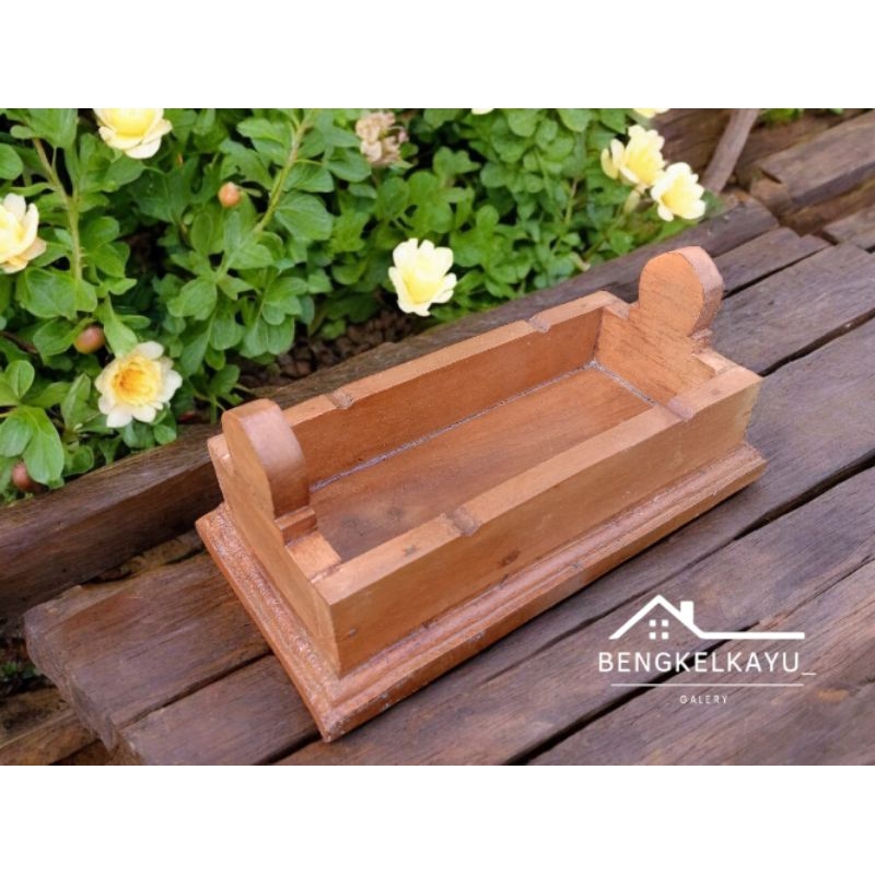 Asbak kayu - asbak makam - asbak unik - asbak kayu hias - asbak rokok - asbak lucu