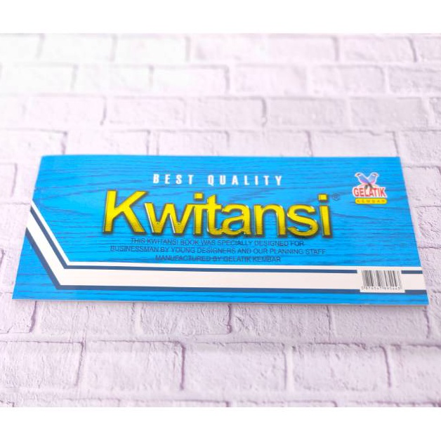 

PRODUCT TERKECE Buku kwitansi tanggung gelatik kembar