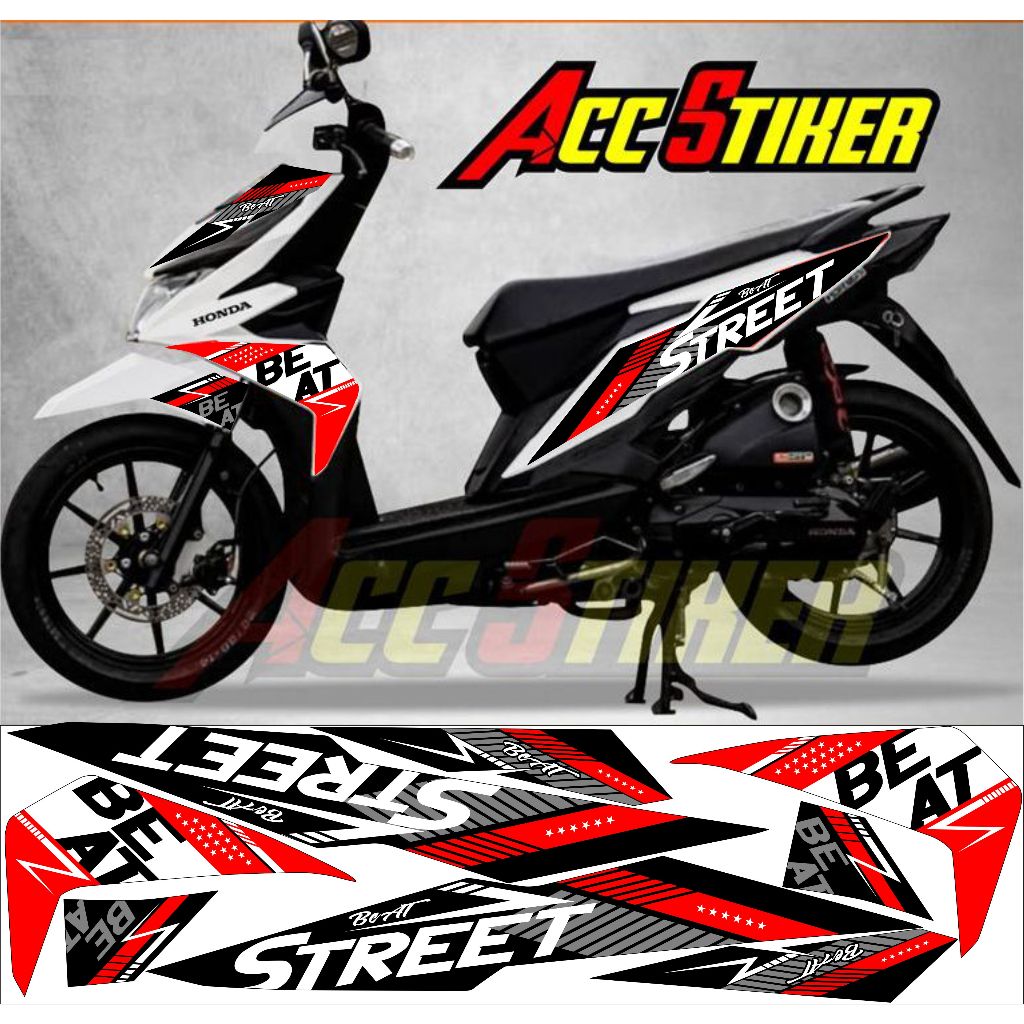 Striping Honda Beat ESP 2017/Honda ICON Malaysia/Thailand/Vietnam/Beat 2017