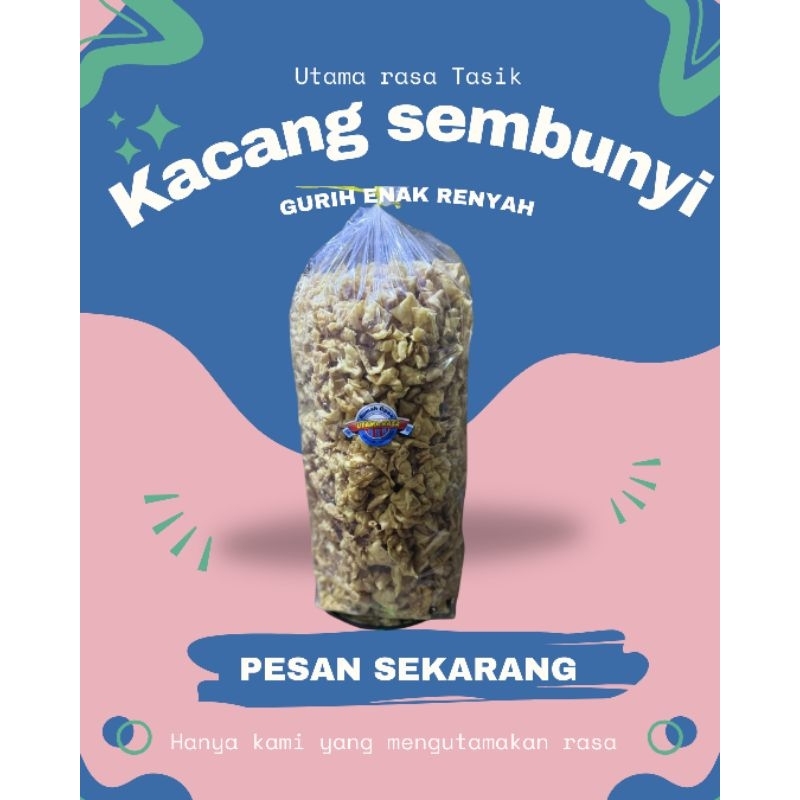 

kacang sembunyi/kacang umpet/enak gurih renyah 180gr