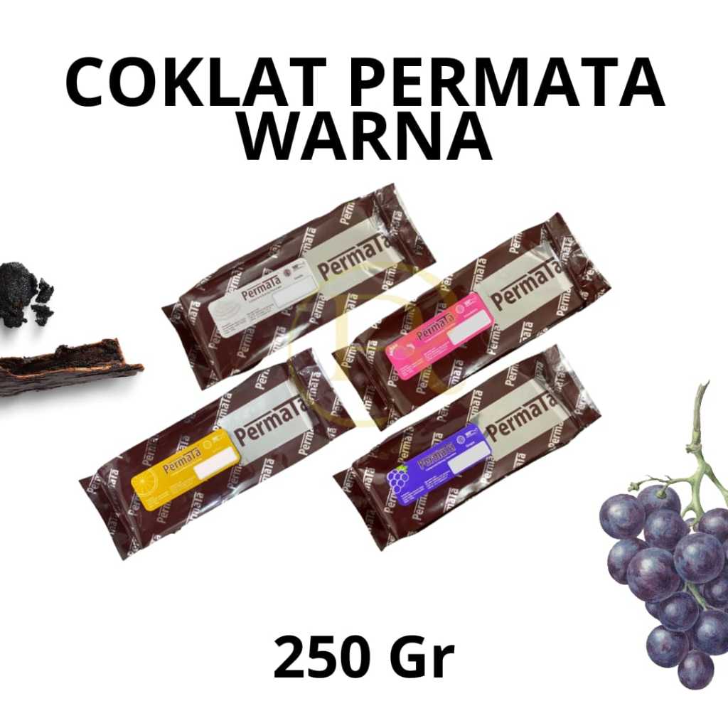 

Coklat permata warna 250 Gr