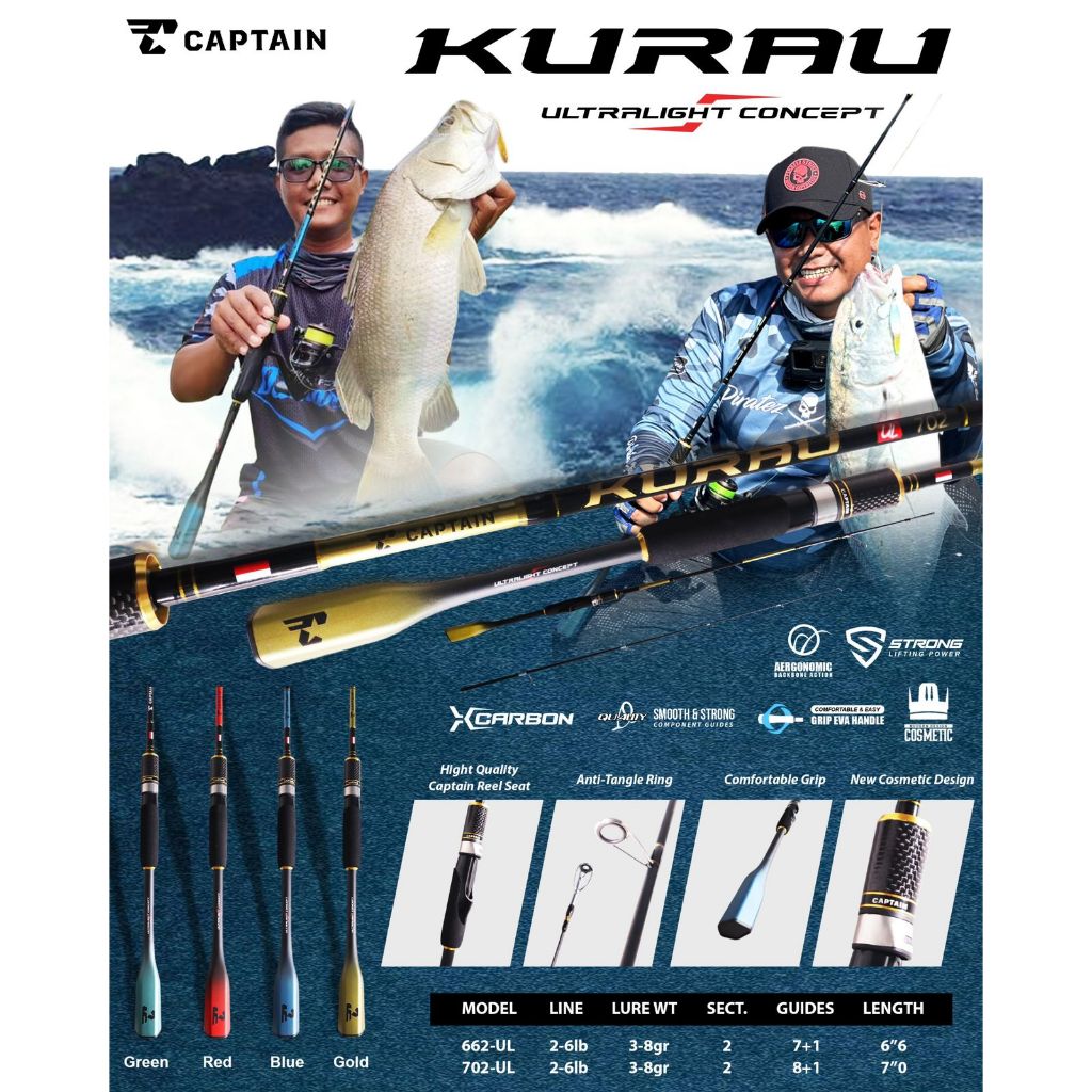 Joran Captain Kurau Ultralight | Joran UL Carbon Hollow
