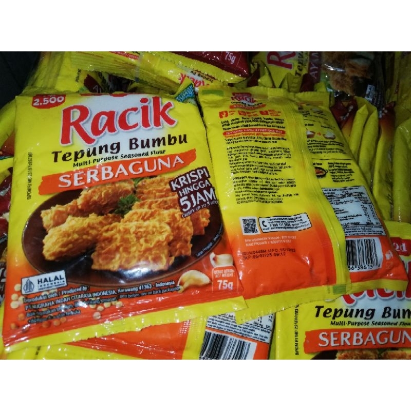 

(1 pcs) Tepung Bumbu Racik Serbaguna @75grm