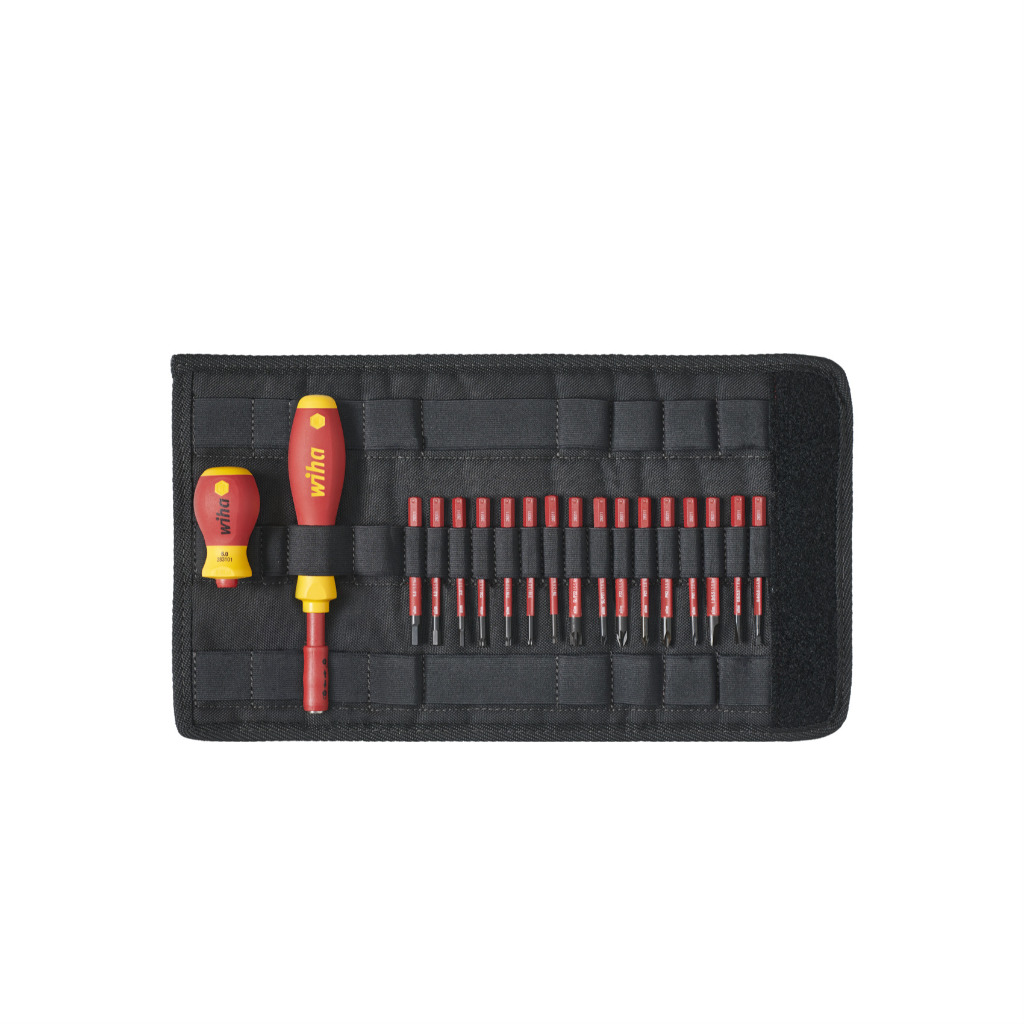 WIHA Screwdriver and bit set slim Vario 2381 T18 (41231)