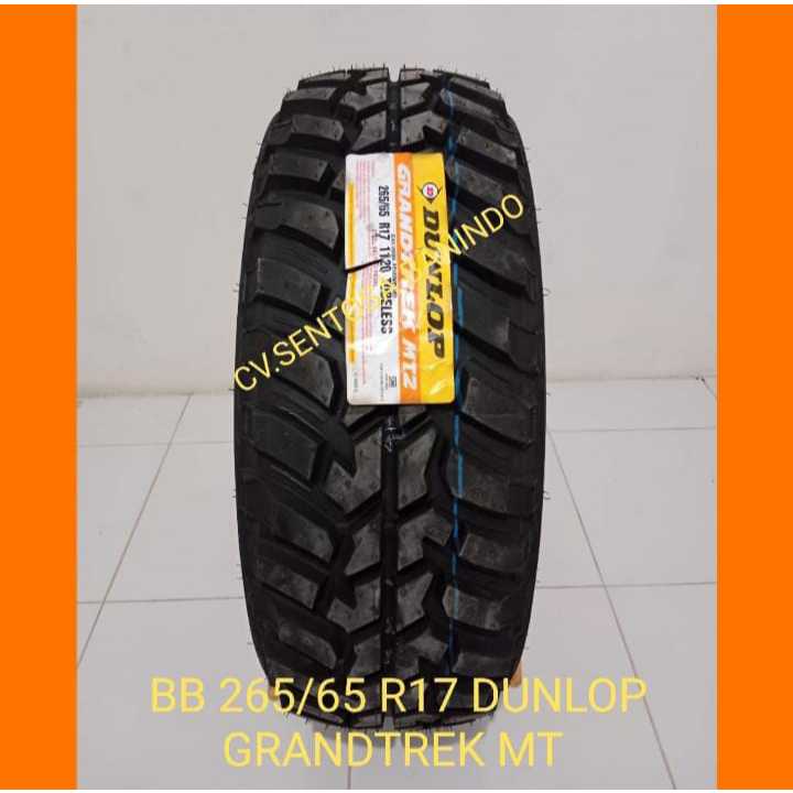 BAN BARU 265/65 R17 DUNLOP MT2