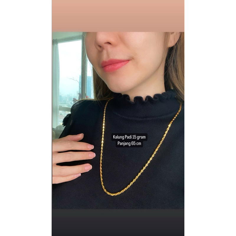 KALUNG PADI 15 GRAM PANJANG 65cm