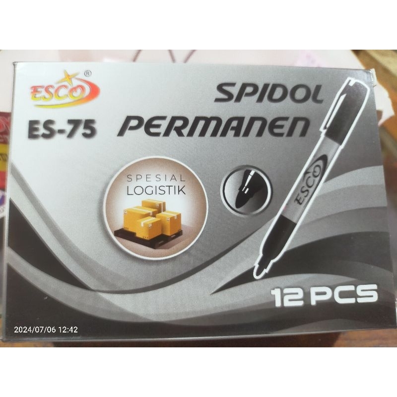 Esco spidol permanen