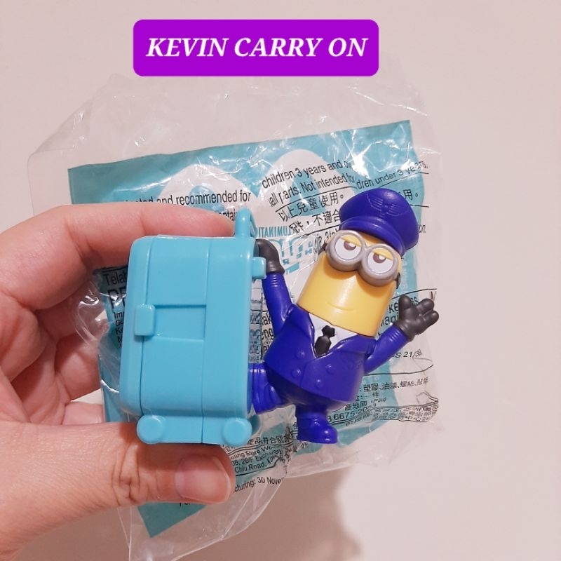 mainan figure minion despicable mcd mainan Mcd minion the rise of gru kevin bob minion figure