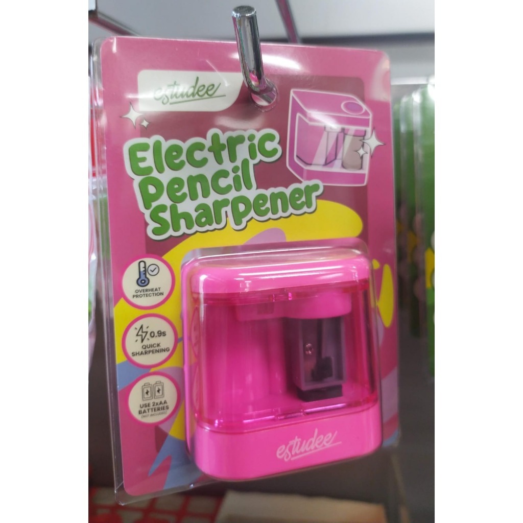 

Gramedia Serpong - Estudee Electric Pencil Sharpener Pink RS 032