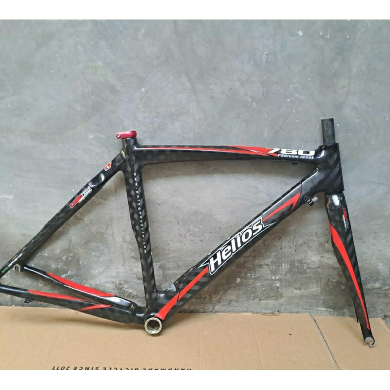 frameset Roadbike Polygon Helios 780 Pro Team Issue Carbon