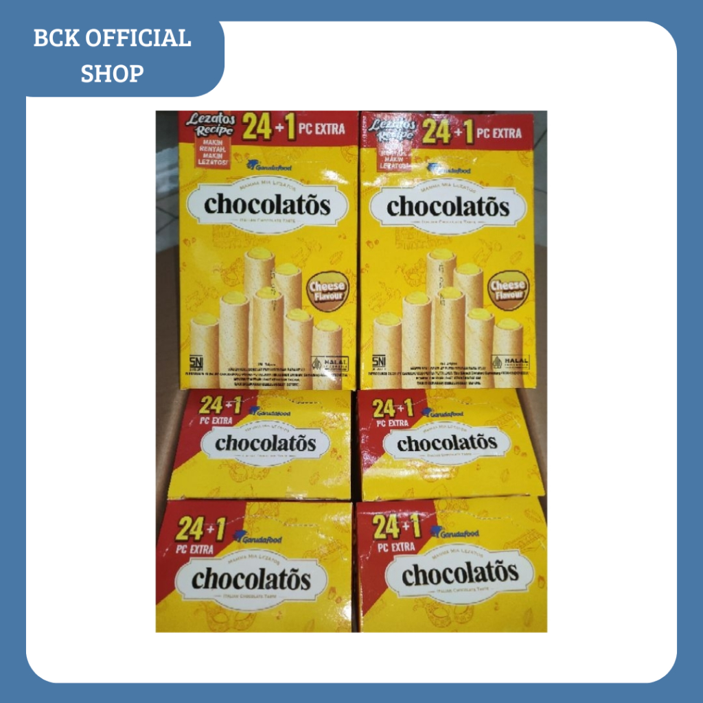 

GERY WAFER ROLL CHOCOLATOS SWEET CHEESE 24x14gr (1Box)