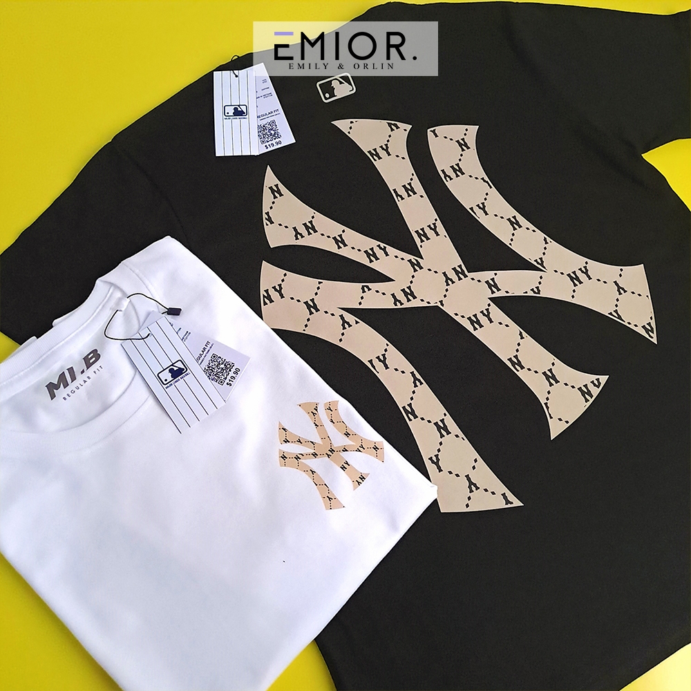 EMIOR Kaos Wanita / Baju Atasan Perempuan Cewek Cewe Branded Premium NYGRAM NEW YORK NY