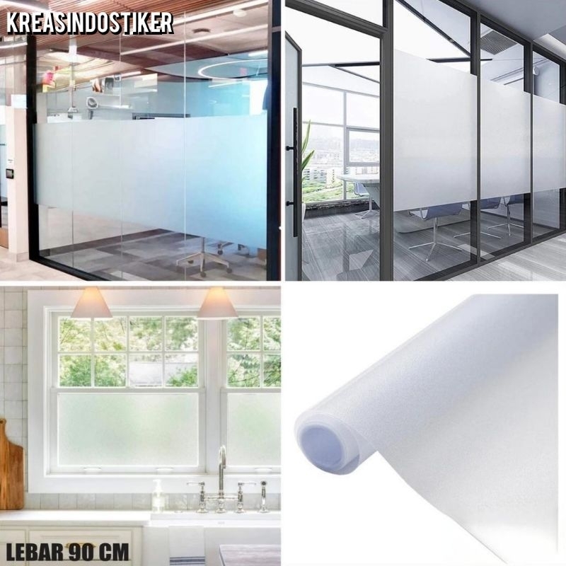 Sticker Kaca Stiker Kaca Sunbalst Polos Stiker Kaca Jendela Kamar Mandi