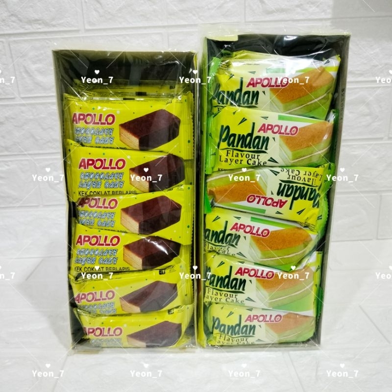 

Apollo Layer Cake Chocolate Pandan Kek Coklat Berlapis
