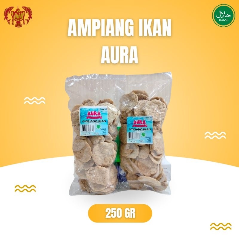 

Ampiang Ikan khas Bangka cap Aura, 250gr