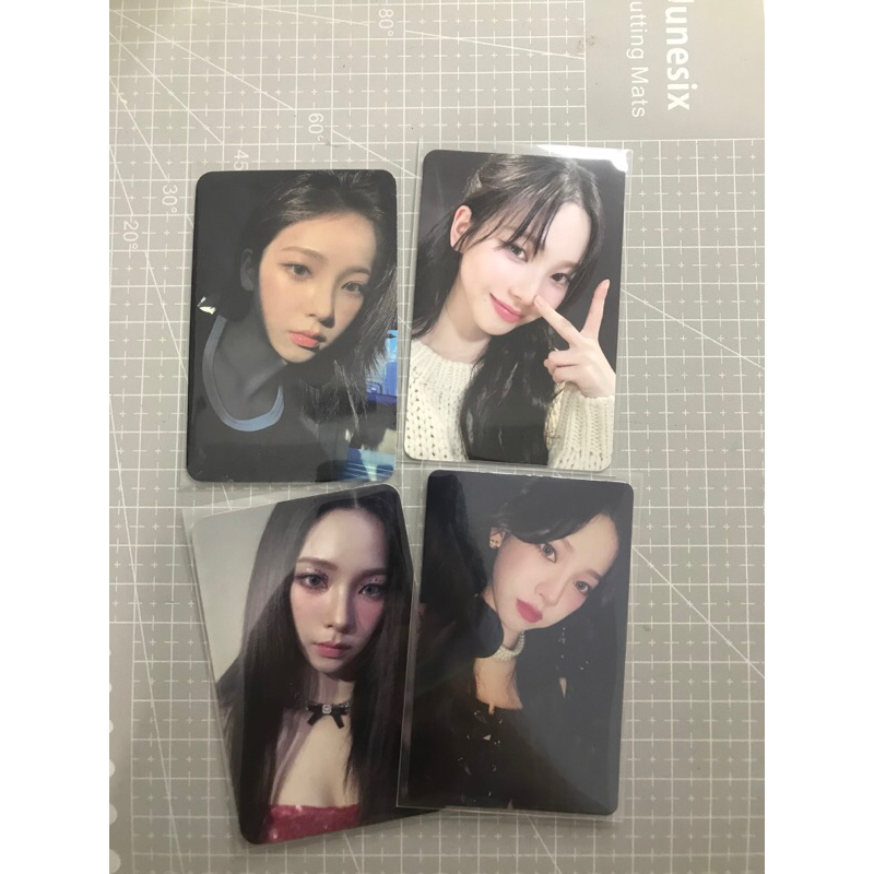 aespa karina music korea mukor drama pob official photocard