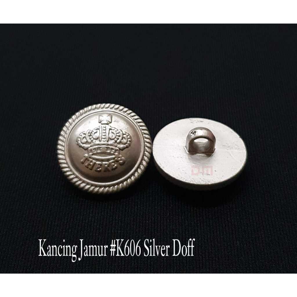 KancingJamur #K606 Silver doff