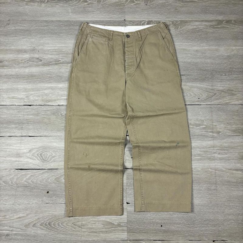 repro us army trousers button fly pants jnlp66