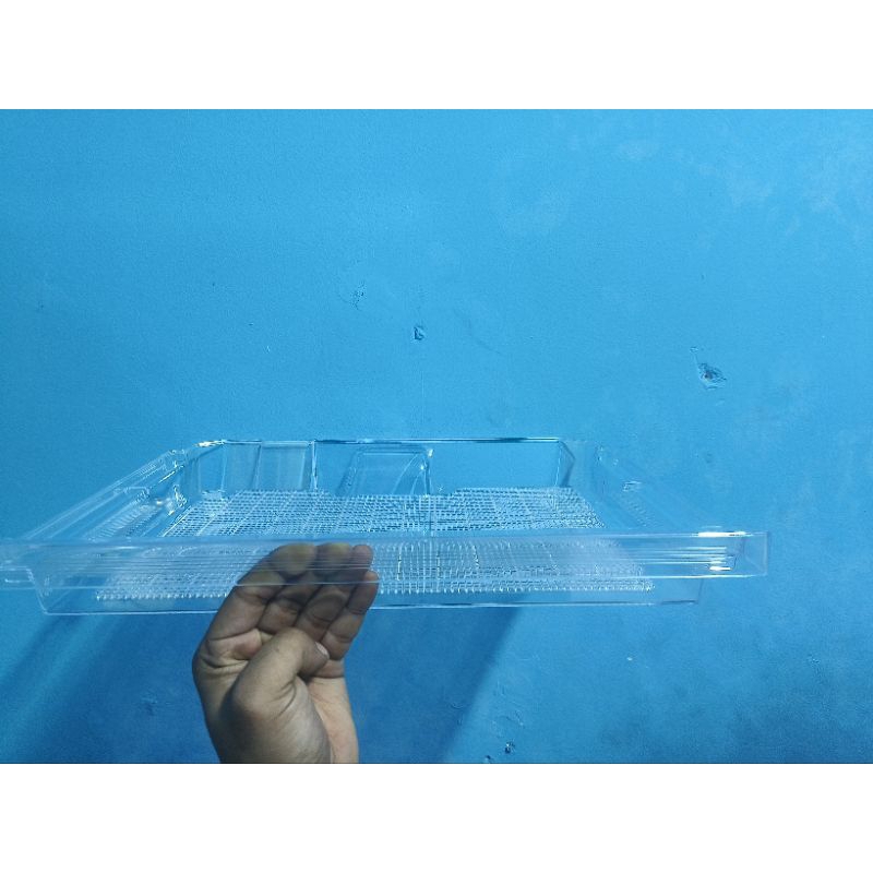 Rak ikan/daging/penampung air kulkas polytron 1 pintu original