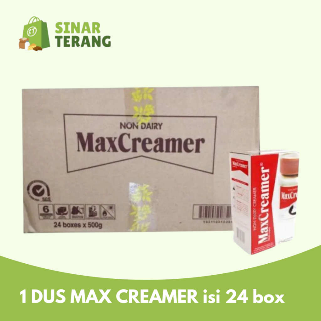 

1 DUS Krimer Max Creamer 500gr 1 KARTON (kemasan refill) GROSIR GOSEND ONLY