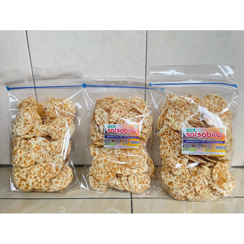 

Keripik Tempe Sagu 200gr