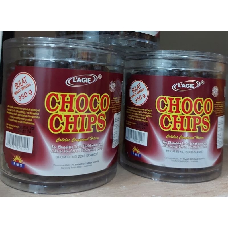 

Choco chips L'Agie bulat 350 gr