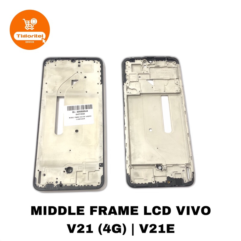 MIDDLE FRAME LCD VIVO V21 (4G) / BEZEL TULANG TENGAH VIVO V21E