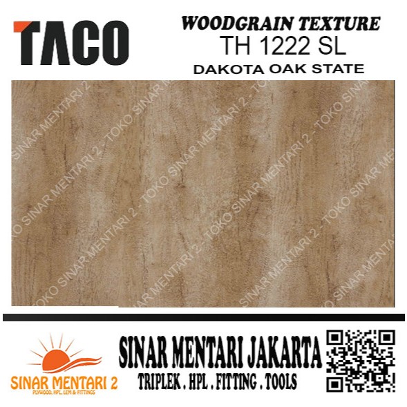 TACO HPL WOODGRAIN TEXTURE TH 1222 SL