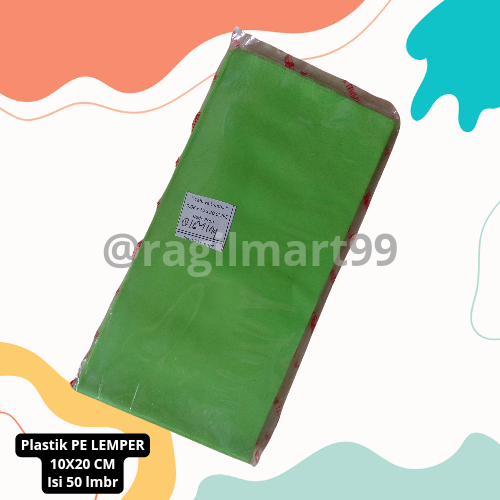 PLASTIK LEMPER / PLASTIK PE BUNGKUS LEMPER