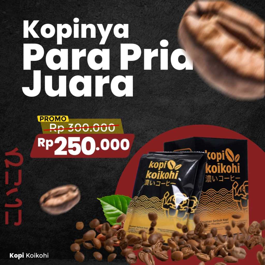 JUAL KOPI KOIKOHI ORIGINAL KOPI DEWASA