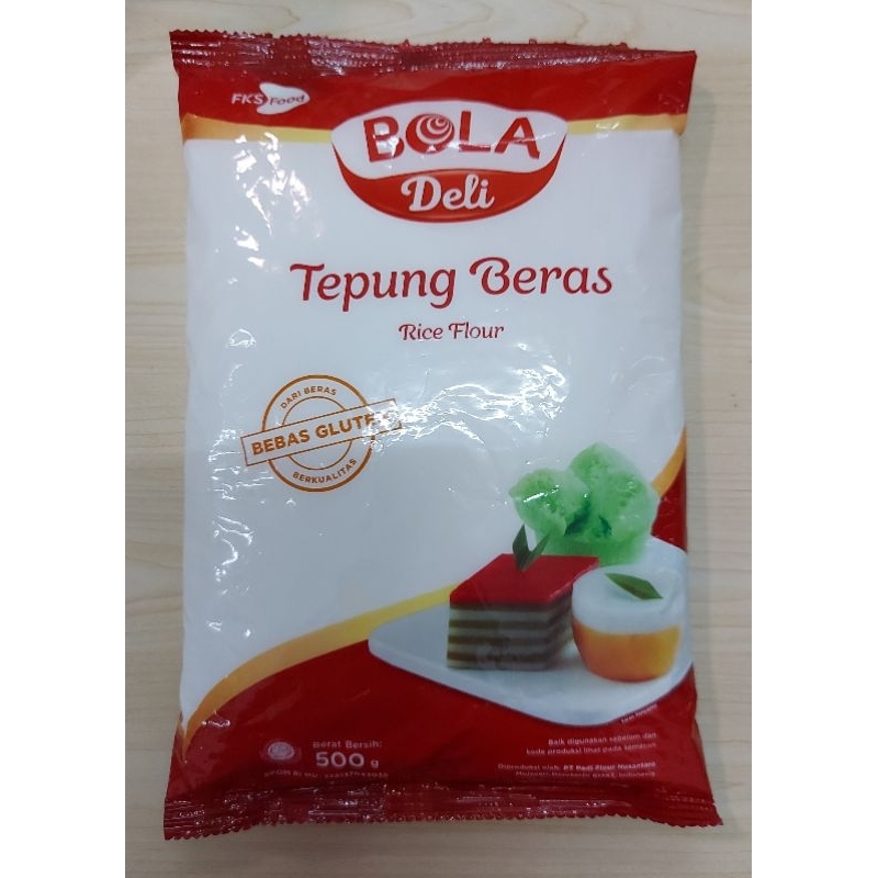 

Tepung beras Bola deli 500 gr