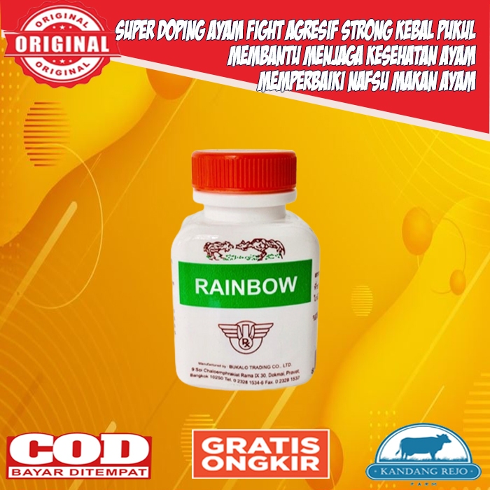 RAINBOW Kamlang Ayam Original Vitamin Ayam Bangkok Aduan