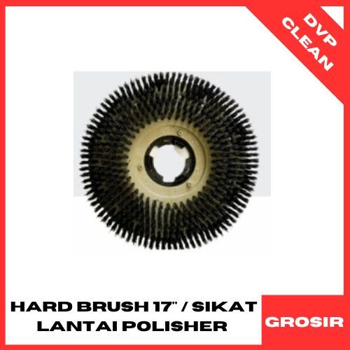 Hard Brush Sikat Mesin Poles Lantai 17 inch