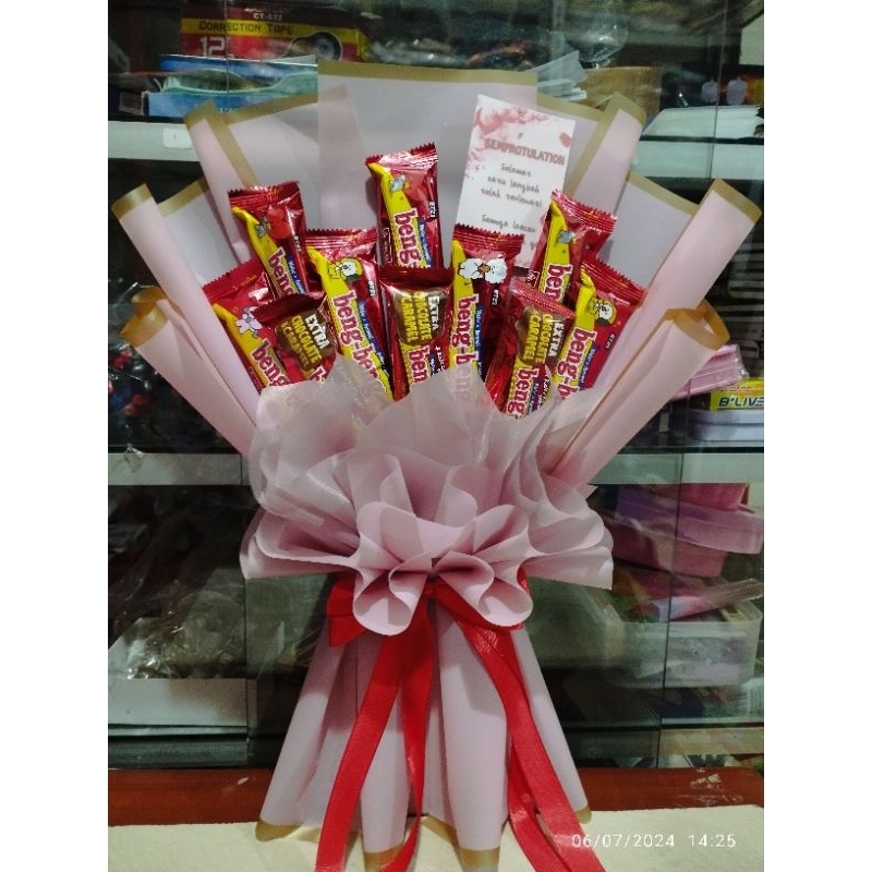 

buket snack beng-beng isi 10