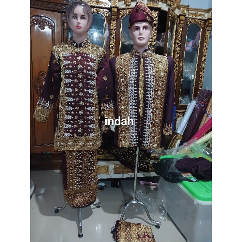 baju pengantin palembang