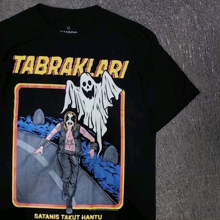 T-shirt TABRAKLARI - SATANIS TAKUT HANTU