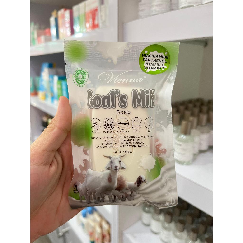 ❤33beauty❤ Vienna Goat's Dan Cow's Milk Soap Sabun Mandi Susu Kambing Dan Sapi 90gr