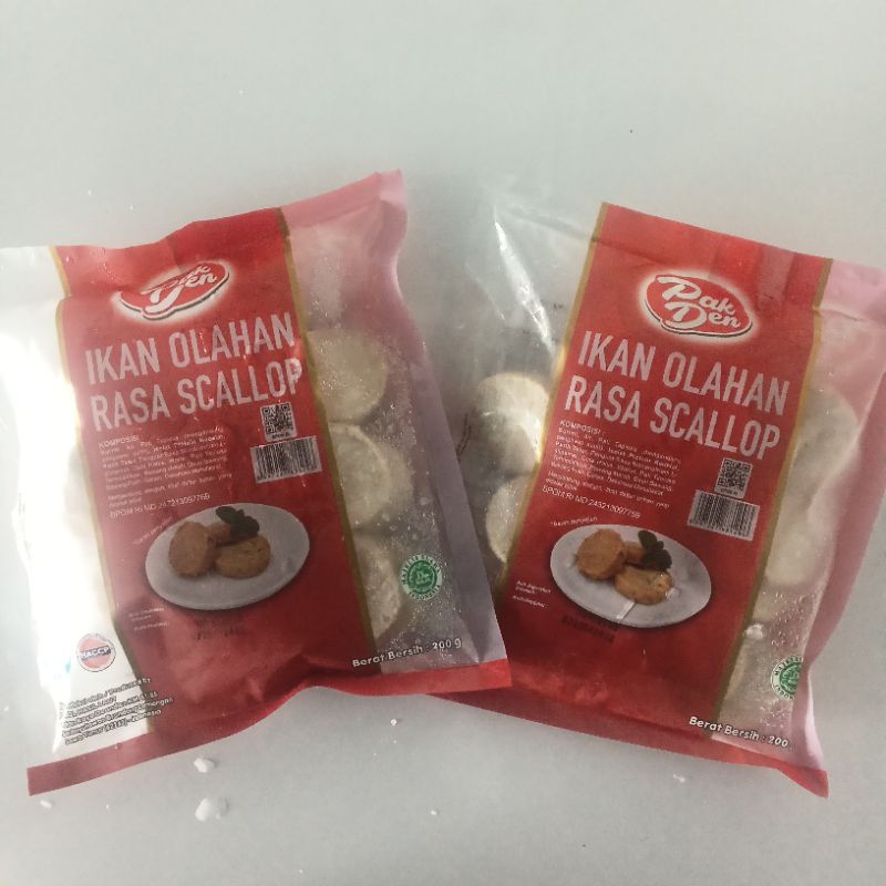 

Scallop Ikan Pak Den - 200gr