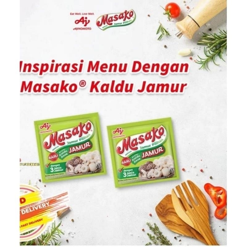 

Bumbu masak masako/rasa kaldu ayam,kaldu sapi,dan kaldu jamur