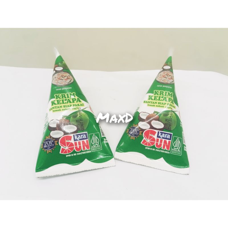 

SUN KARA TCA Santan Kelapa Instant Kerucut 65 ml 1 Pcs