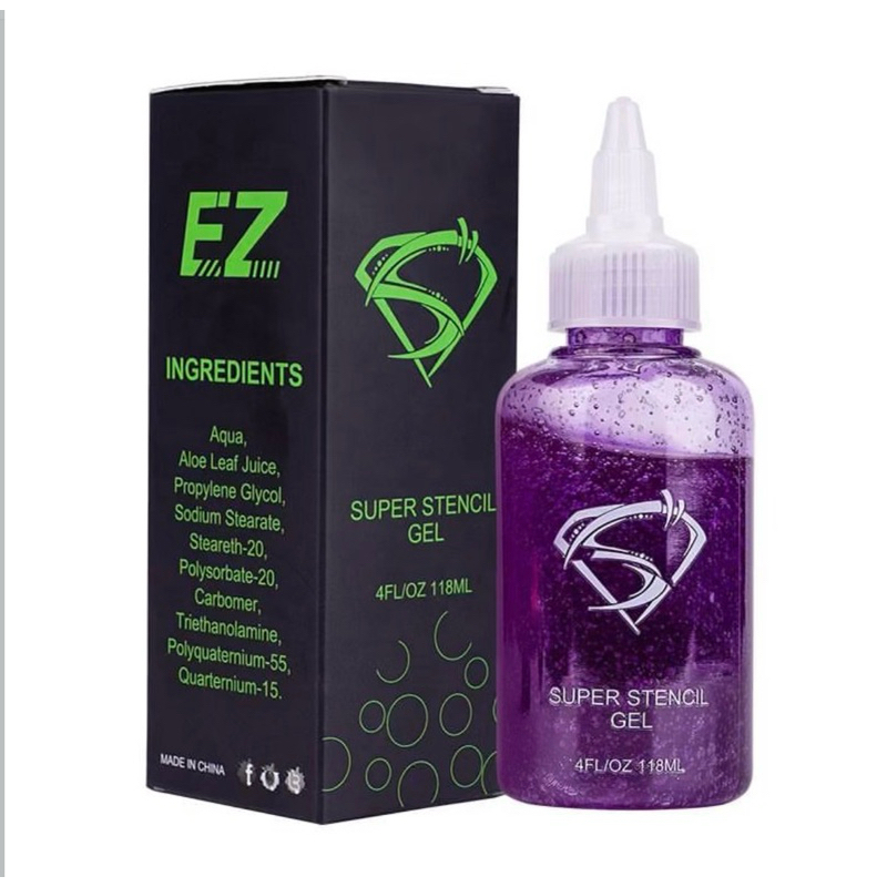 ez super stencil purple / ORIGINAL SUPER STENCIL UNGU super stencil tattoo EZ stencil stuf perekat g