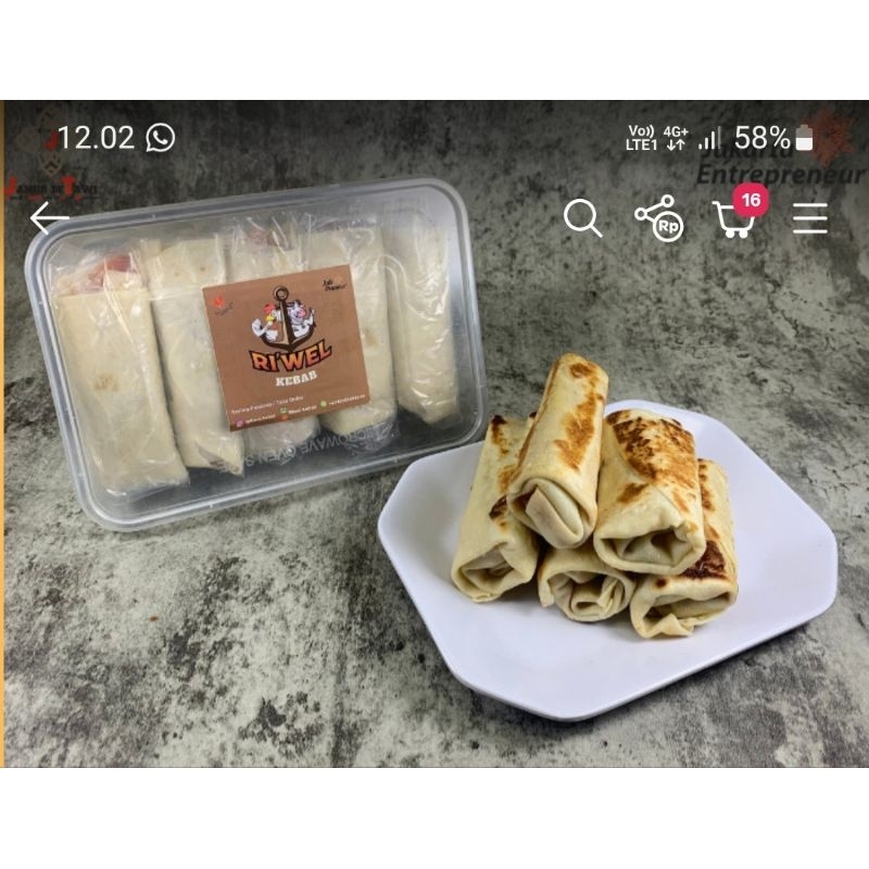 

kebab sapi mini frozen
