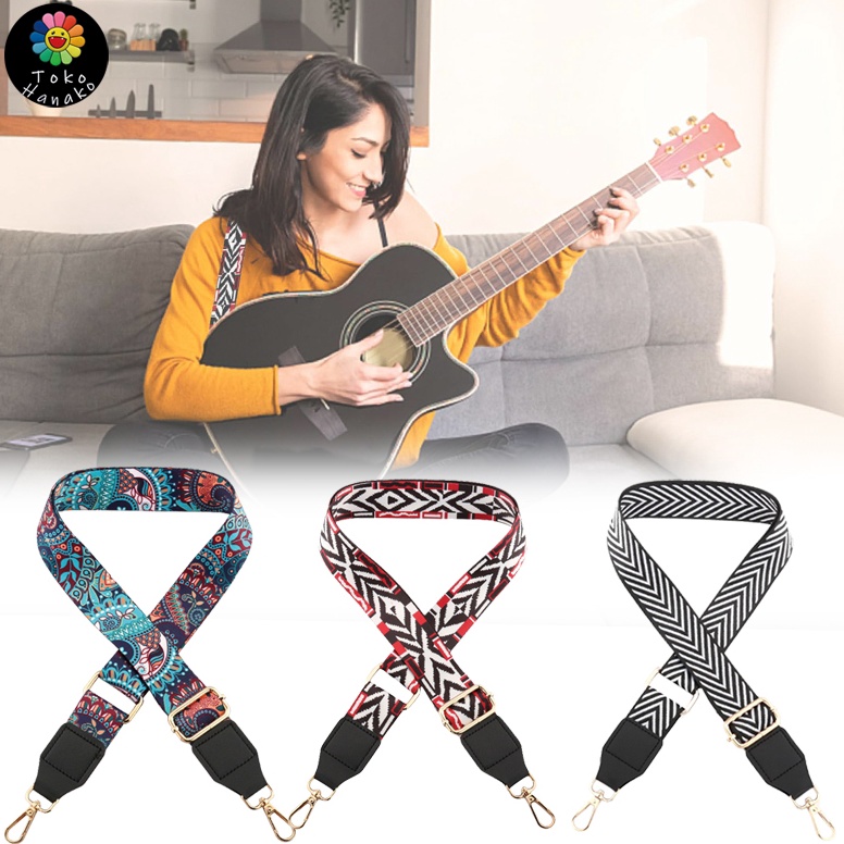 KODE H64T Tali Tas SelempangTas Tas MotifStrap Tas Selempang Motif Tali bahu lebar dan tali panjang 