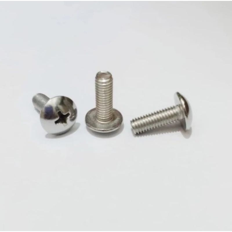 Baut M6x15 stainless 304 baut payung(Baut10)