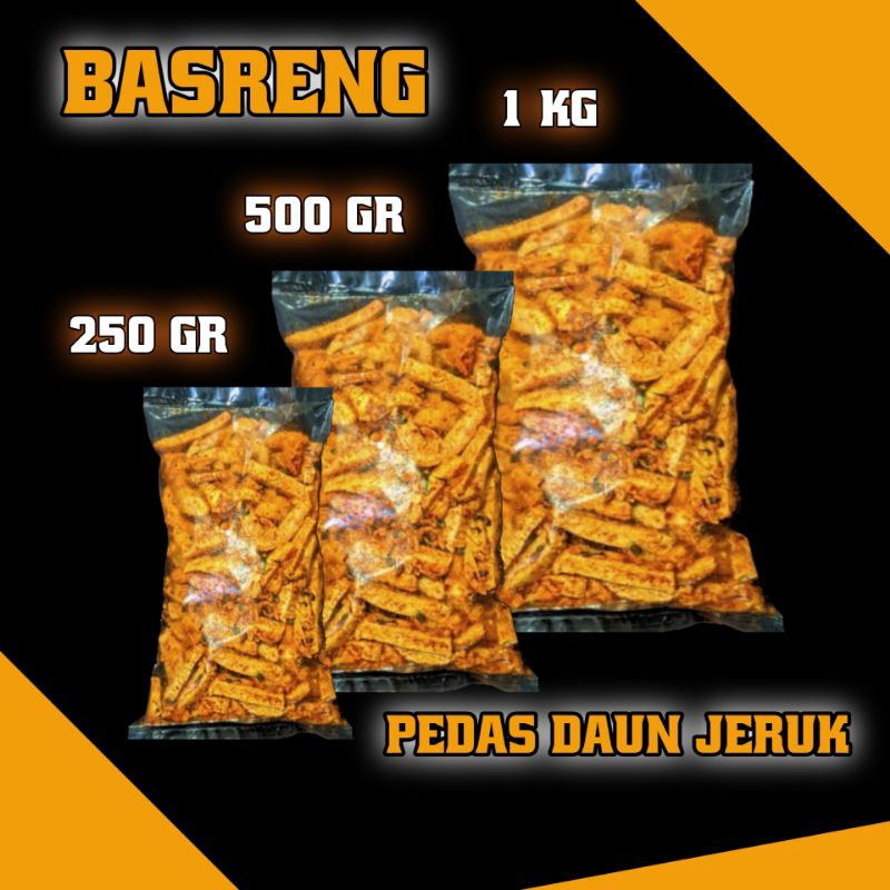 

Basreng Pedas Daun Jeruk Kemasan 1 KG // Basreng Daun Jeruk Pedas