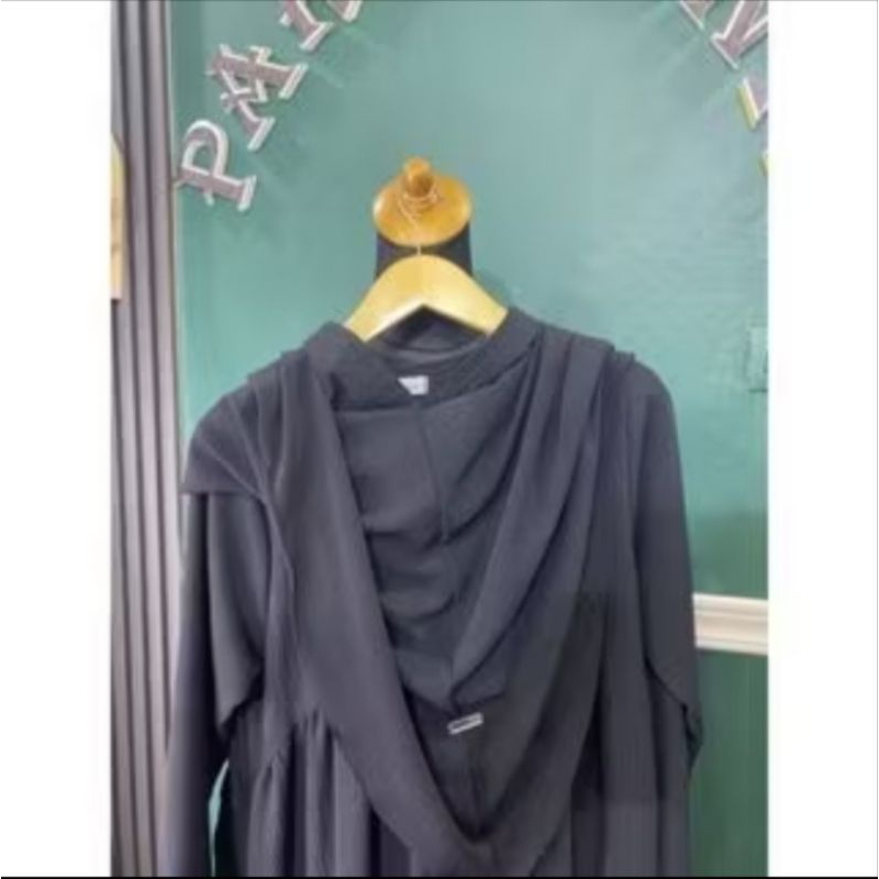 Parayou Daily gamis Syar'i HITAM