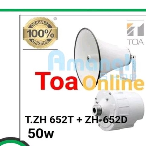 JUAL HORN SPEAKER TOA ZH-5050D CORONG 50 WATT ORIGINAL ZH5050D BISA COD I UNTUK MESJID I MASJID I Mu